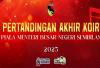 Pertandingan Akhir Koir Piala Menteri Besar Negeri Sembilan 2025